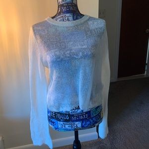 New white long sleeve